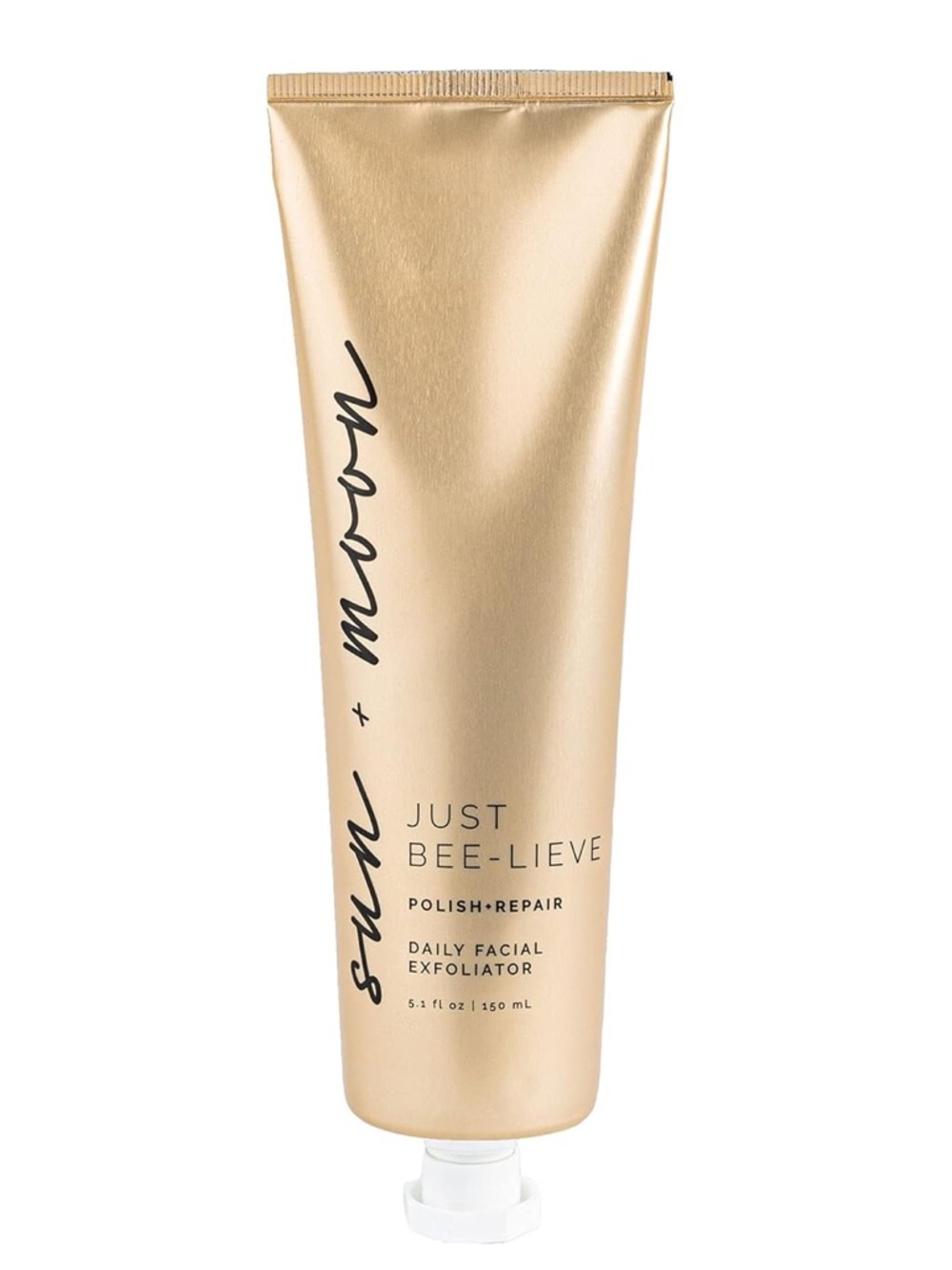 Sun + Moon Just Bee-Lieve Polish + Repair Daily Facial Exfoliator- soothe, even
